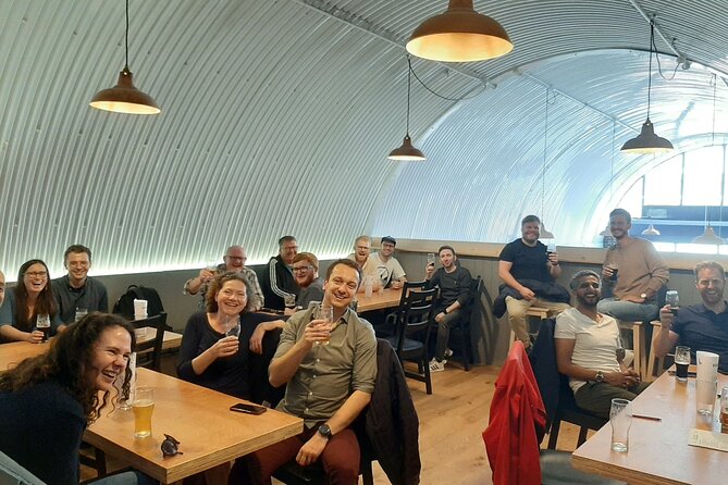 A craft beer tasting tour of the Bermondsey Beer Mile - Stop 3: Mash Paddle Brewery and tasting with intention