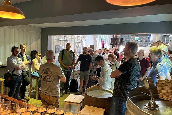 A craft beer tasting tour of the Bermondsey Beer Mile - Meeting up at Southwark Brewing Company and getting your bearings