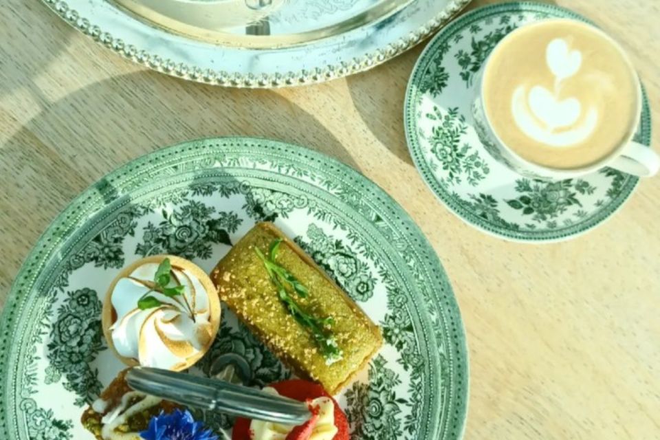 Afternoon Tea at the British Museum - What’s on the tray: sandwiches, pastries, cakes, and proper scones
