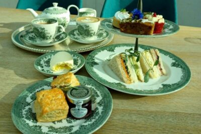 Afternoon Tea at the British Museum - Tea lineup: organic loose-leaf and flowering blends