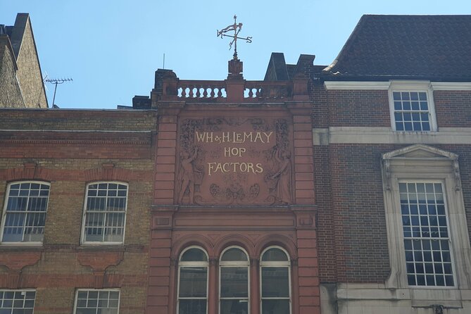 Booze, Brothels & The Bard: A Walking Tour of London's Bawdy Borough - The Hop Exchange: beer trade built into brick