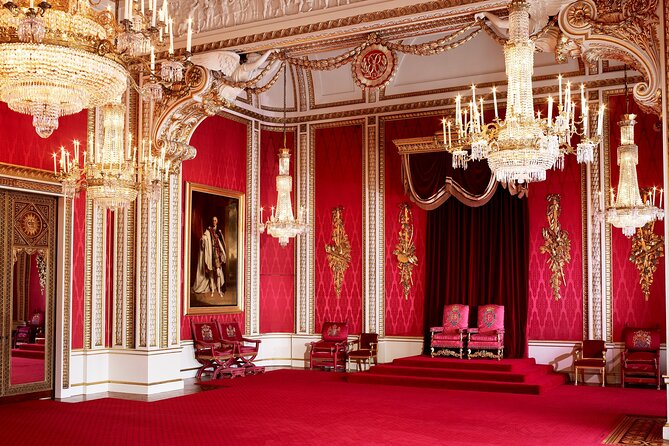 Buckingham Palace Entrance Ticket & Changing of the Guard Tour - Buckingham Palace State Rooms: self-paced with an audio guide