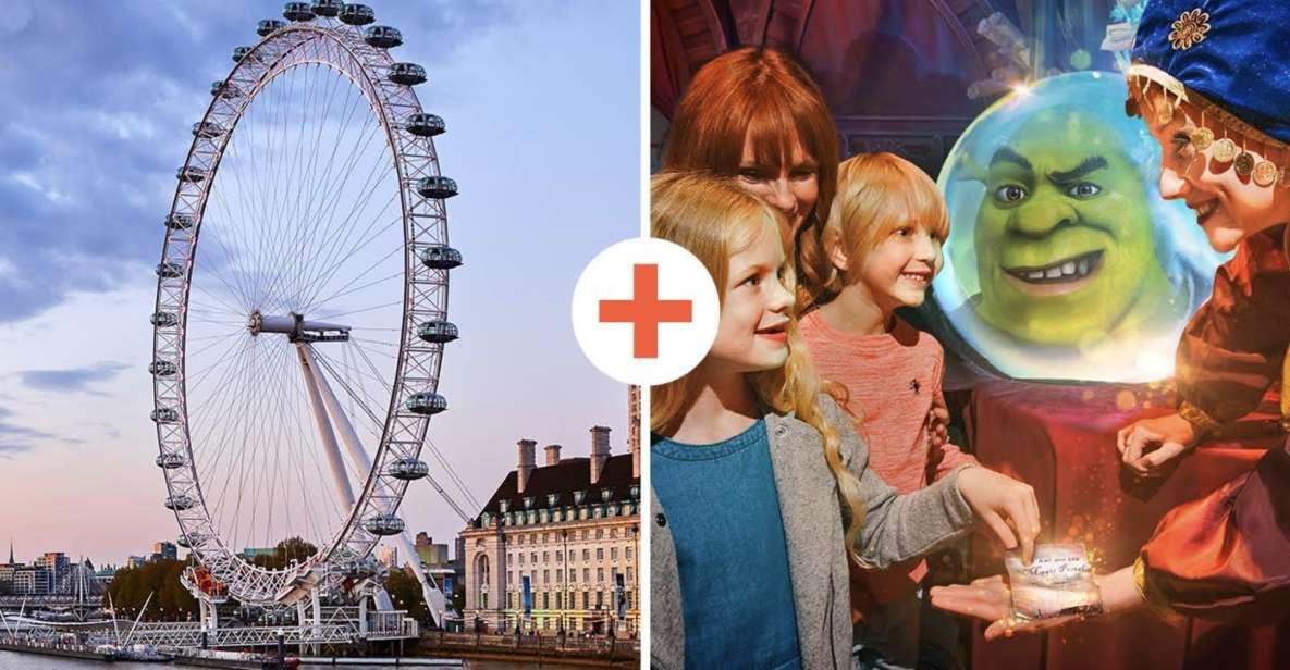 DreamWorks Shrek's Adventure and London Eye: Combo Ticket - Getting the Timing Right: How to Plan Your Day