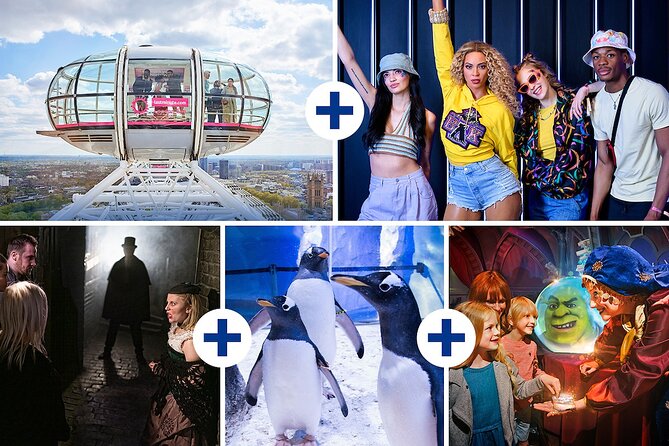 Five attraction pass including Madame Tussauds & The London Eye - Timed entry rules: what to check before you lock it in