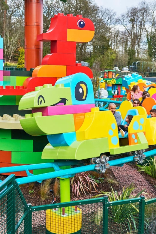 From London: LEGOLAND® Windsor Resort Entry & Coach Transfer - The headline ride: Minifigure Speedway and its forward-and-reverse race