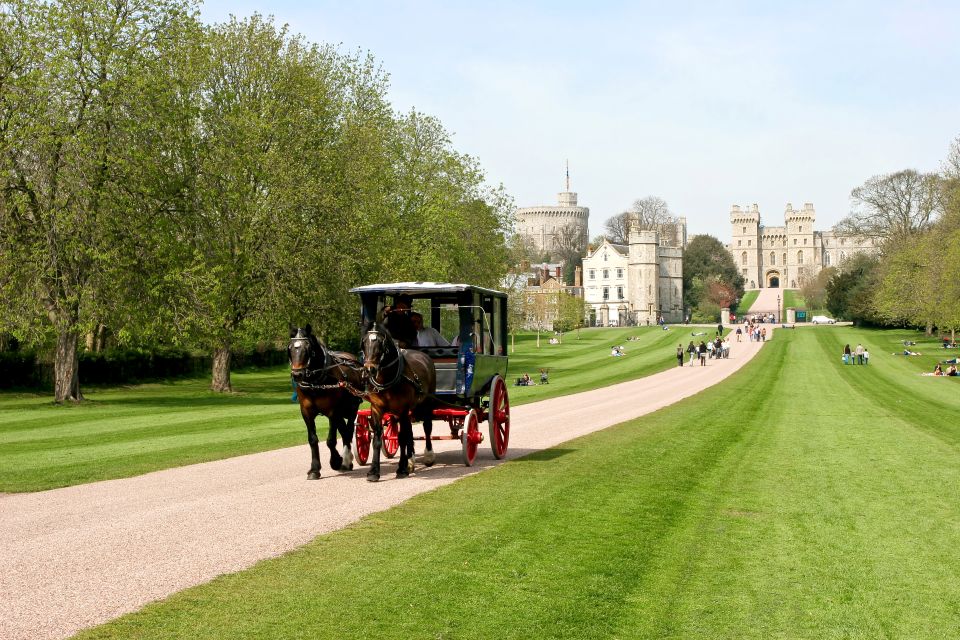 From London: Stonehenge, Windsor and Salisbury Guided Tour - Windsor Castle: royal residences, art, and the surprise dolls house
