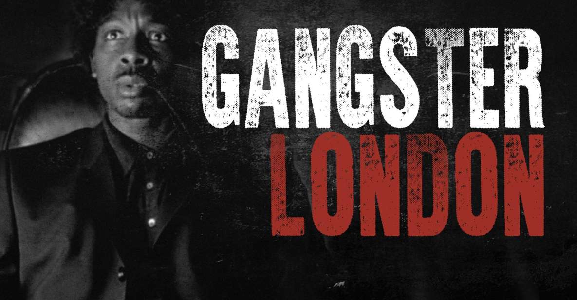 Gangster London Walking Tour with Actor Vas Blackwood - Who this tour suits best (and who should think twice)