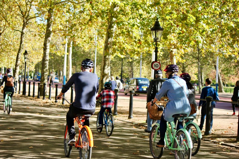 Grand London Half-Day Bicycle Tour - London Eye views and the Thames-side pacing
