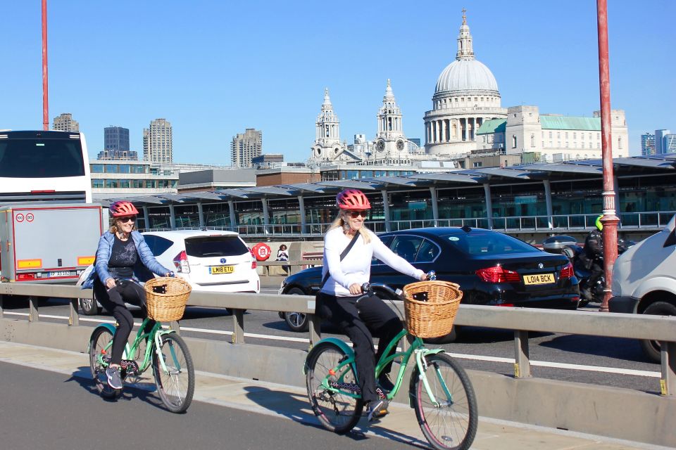 Grand London Half-Day Bicycle Tour - Start at Waterloo and understand the 3.5-hour rhythm