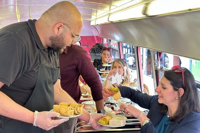 "Here We Go Again" London Afternoon Tea Bus - Meeting point and how the 90-minute loop feels