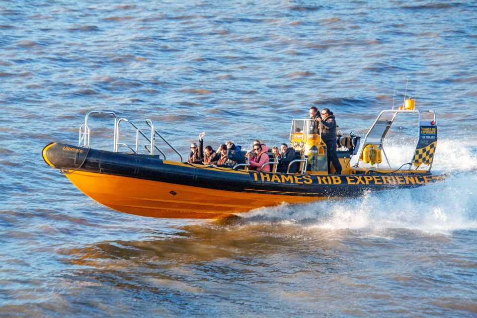 London: 20-Minute Tower RIB Blast from Tower Pier - Key things you’ll notice right away