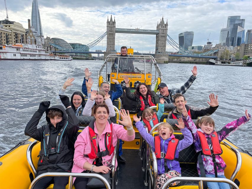 London: 20-Minute Tower RIB Blast from Tower Pier - Tower of London and the photo stop at Tower Bridge
