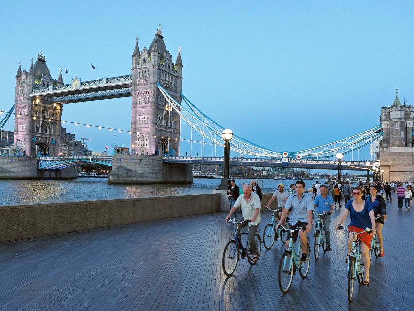 London: 3-Hour Sunset Bike Tour - St Paul’s Cathedral and the Millennium Bridge crossing