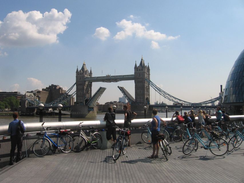 London: 3-Hour Sunset Bike Tour - Tower Bridge and St Katherine’s Dock: the first big wow