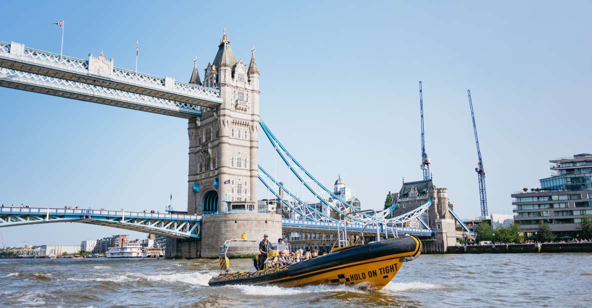 London: 45-Minute Speedboat Sightseeing Tour - Two Piers, One Big Adrenaline Hit: Embankment vs Westminster