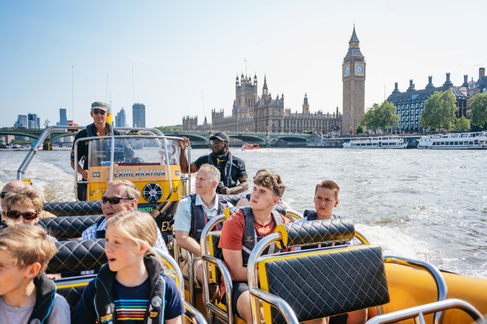 London: 45-Minute Speedboat Sightseeing Tour - The 20-Minute Fast Run: Music, Choppy Water, and That Roller-Coaster Feeling
