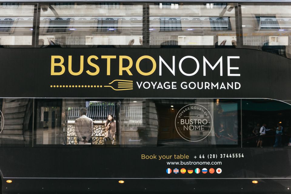 London: 6-Course Gourmet Dinner on a Luxury Coach - What a 6-Course Onboard Meal Really Means