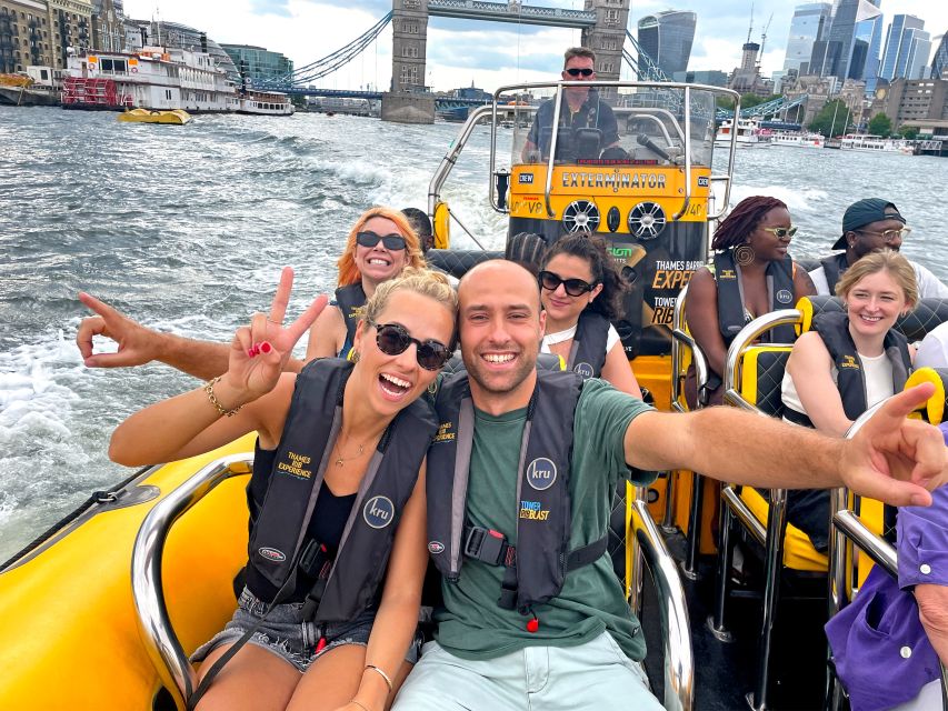 London: 70-Minute Thames Barrier Speedboat Tour - A 70-minute thrill with actual Thames context