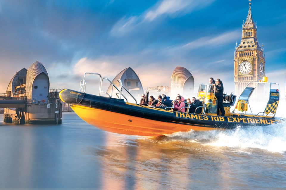 London: 70-Minute Thames Barrier Speedboat Tour - Two piers, one route: Embankment Pier vs Westminster Pier