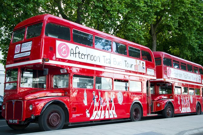 London: Afternoon Tea Bus Tour - 1960s Routemaster Bus - Afternoon tea on a moving double-decker: what you’ll eat