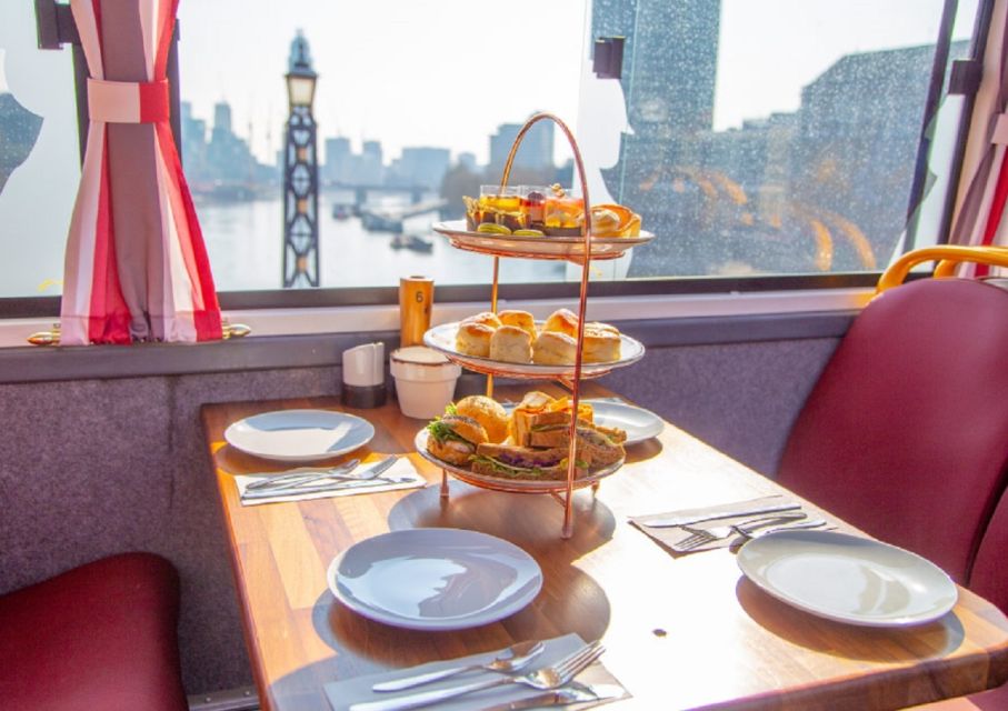 London: Afternoon Tea Bus with a Glass of Prosecco - Upper or lower deck: the view trade-off that matters