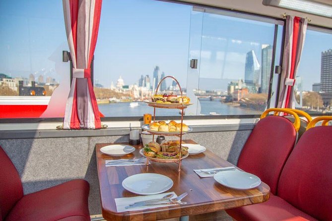 London Afternoon Tea Bus with Panoramic Tour - Price and Value at About $67.52 for 90 Minutes