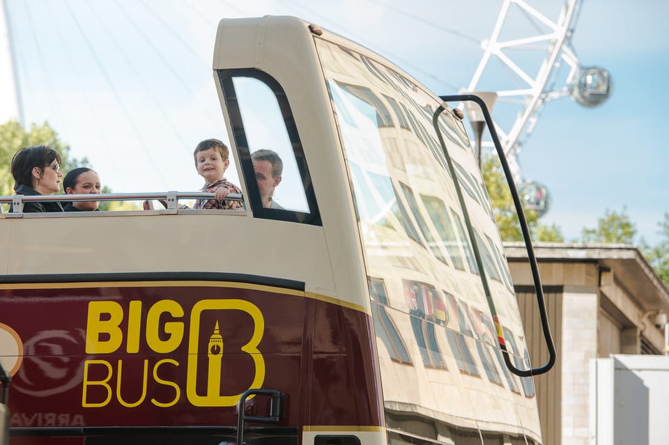 London: Big Bus Hop-on, Hop-off with Optional River Cruise - Panoramic Evening Tour: London’s illuminated landmarks after 19:30