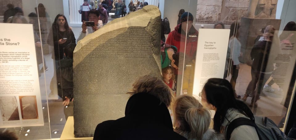 London: British Museum Tour with Archaeologist Guide - Rosetta Stone to Ramses II: Egypt made human-sized