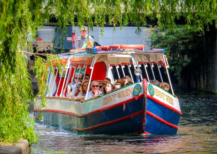 London: Canal Boat Ride on Camden Lock - Little Venice, the tunnel, and Robert Browning’s Island: the calm end of the route