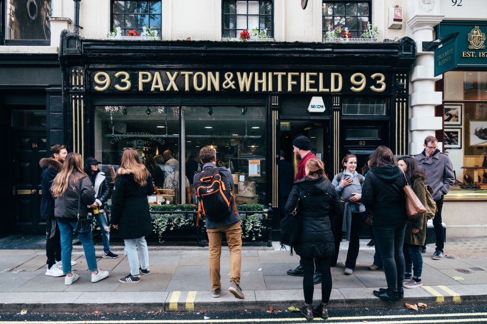 London: Cheese Walking Tour with Tastings - Starting at the Statue of Goddess Diana in Mayfair