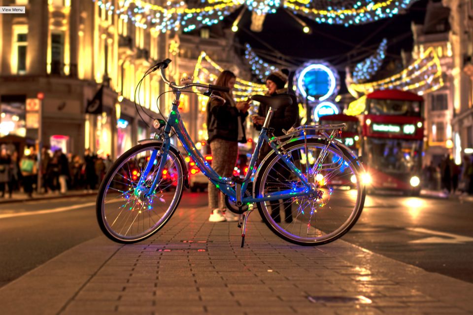 London Christmas Lights Bike Tour - Starting at ListNRide and why the first minutes set the tone