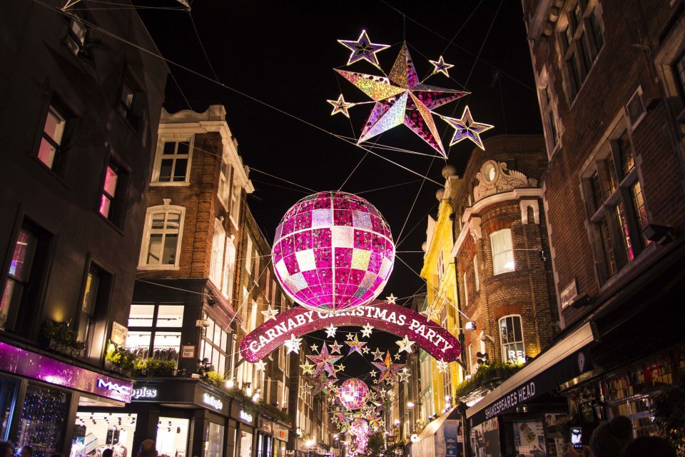 London Christmas Lights Bike Tour - The 3-hour route: how you actually fit London Christmas into one ride