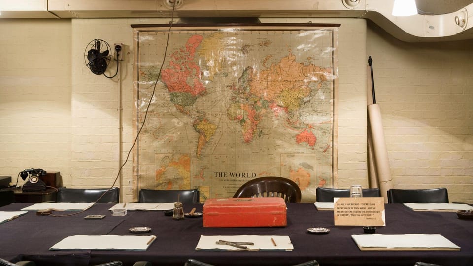 London: Churchill War Rooms Ticket & Political London Audio - Meeting point on King Charles Street: get started without stress