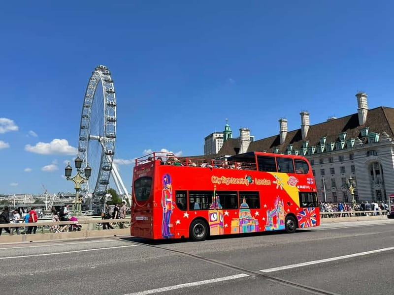 London: City Sights Hop-On Hop-Off Bus & Bookable Extras - Red Route Highlights: Westminster, Big Ben, the Tower, and Buckingham Palace