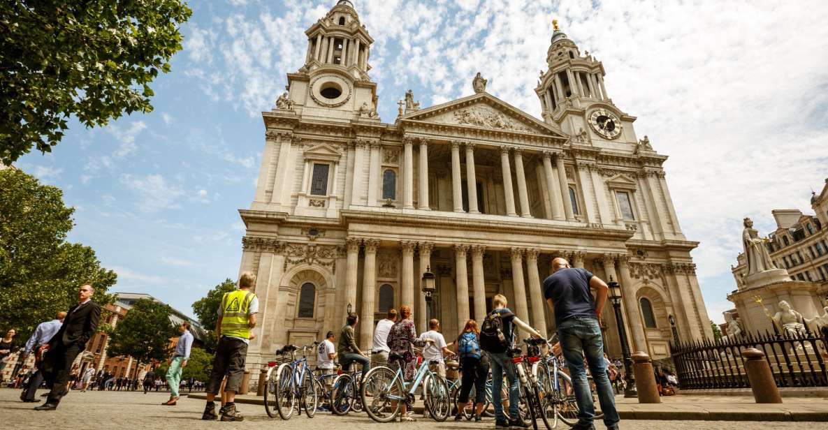London: Classic Gold 3.5-Hour Bike Tour - St. Paul’s Cathedral and the Thames return via Westminster Bridge