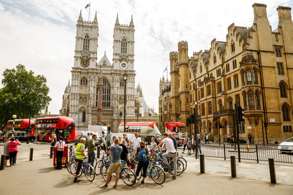 London: Classic Gold 3.5-Hour Bike Tour - Westminster Abbey belfry views and the St. James’s Park breathing space