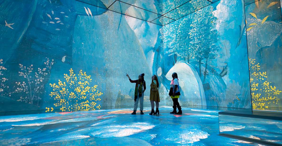 London: Entry Ticket to Frameless Immersive Art Experience - Your 2-hour loop: how the 4 galleries tend to play out