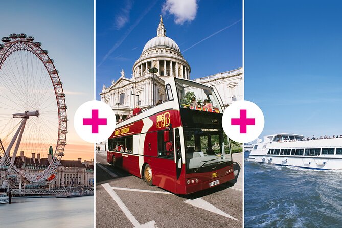 London Eye Ticket, Big Bus Hop-on Hop-Off Tour & River Cruise - The day-of logistics: time slots, QR redemption, and how to not lose hours