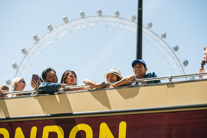 London Eye Ticket, Big Bus Hop-on Hop-Off Tour & River Cruise - West End to Westminster: the fastest way to see the “classic London” strip
