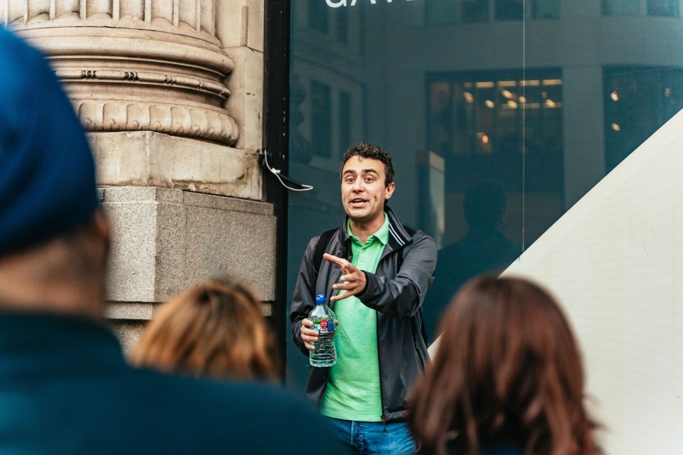 London: Ghastly Ghosts 2-Hour Walking Tour - Monument and the Royal Exchange: walking through places that keep secrets
