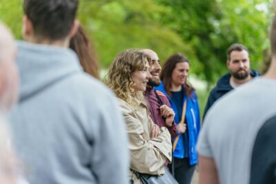 London: Ghost Walk and River Thames Boat Ride - Getting set up at the Statue of Goddess Diana (and finding your guide fast)