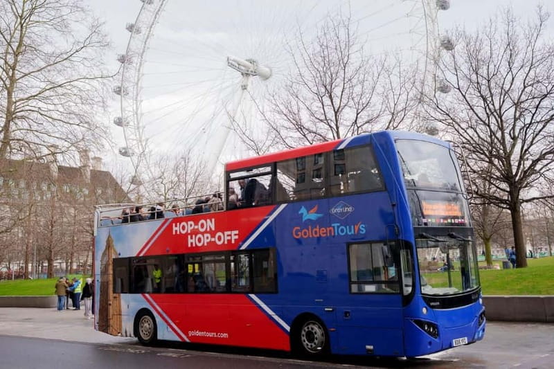 London: Golden Tours Gray Line Hop-on Hop-off Bus Tour - Key things to know before you ride