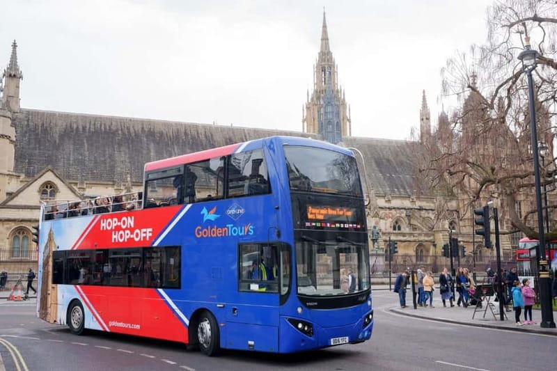 London: Golden Tours Gray Line Hop-on Hop-off Bus Tour - Thames cruise: when a river break beats another stop