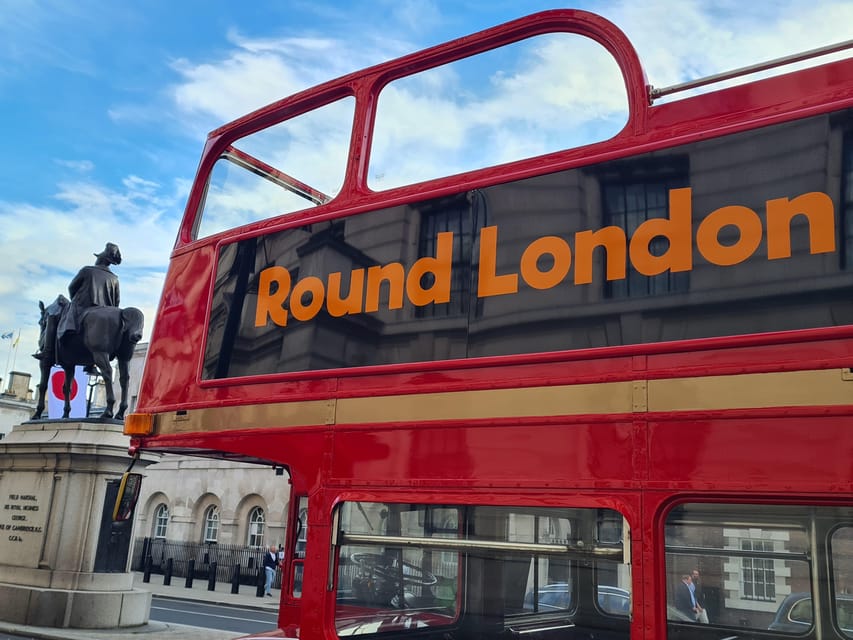 London: Guided Sightseeing Tour on a Vintage Open-Top Bus - Quick hits before you go