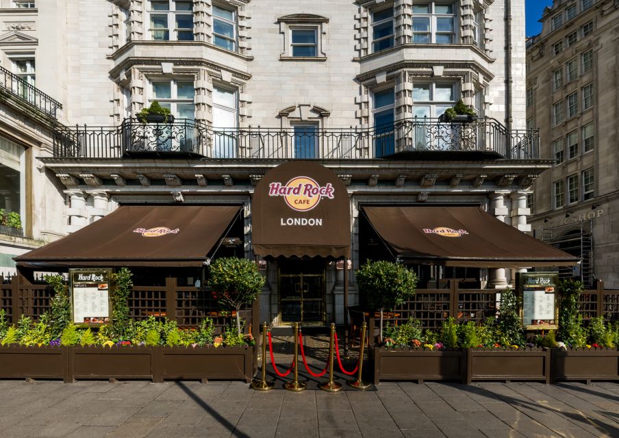 London: Hard Rock Cafe with Set Menu for Lunch or Dinner - Collectible Merchandise: Fun to Browse, Not Included