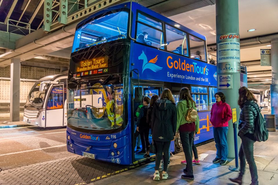 London: Nighttime Open-Top Bus Sightseeing Tour - Boarding at the London Eye: where to meet and what time to pick