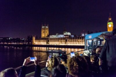 London: Nighttime Open-Top Bus Sightseeing Tour - What you actually see in 90 minutes: Westminster, the West End, and the City