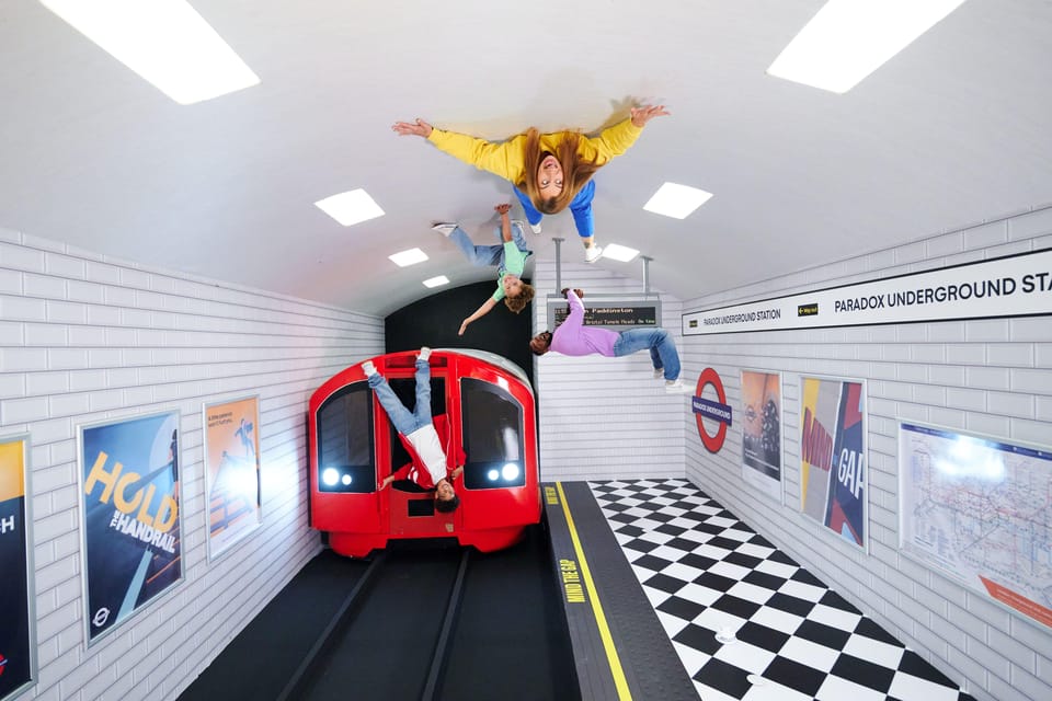 London: Paradox Museum Entry Ticket - Staff Help, Small Breaks, and How to Keep the Magic Going