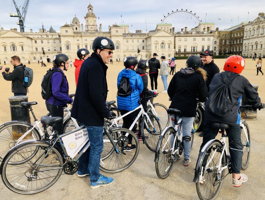 London: Parks and Palaces Guided Morning Bike Tour - Westminster Abbey and Parliament Square: coronations, weddings, and Big Ben selfies