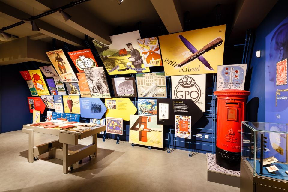 London: Postal Museum Entry Ticket and Underground Rail Ride - Postal Museum + Mail Rail: What You Get for About $24